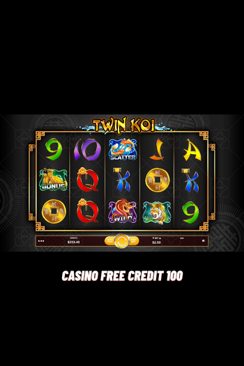 casino free credit 100