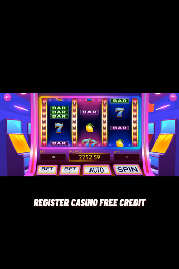 register casino free credit
