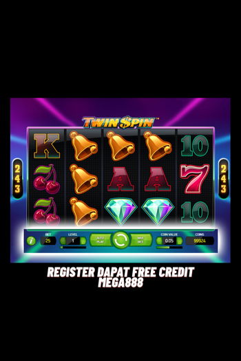 register dapat free credit mega888